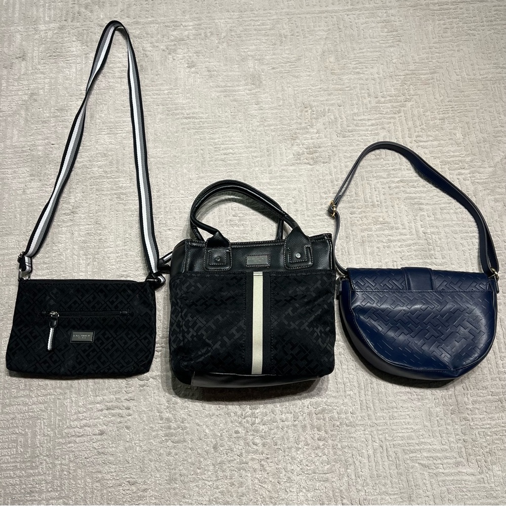 Tommy Hilfiger Purse Satchel 3 Pack